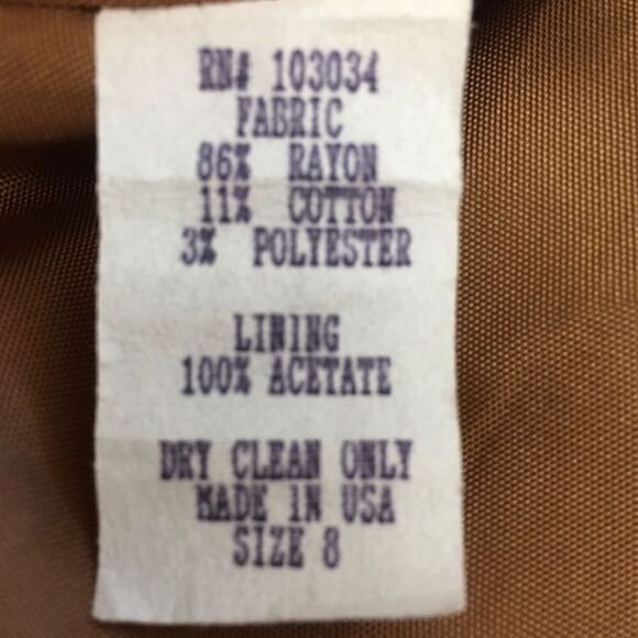 Vintage Giancarlo Ferrari Elephant Print Tapestry Zip Up Blazer Jacket - Picture 6 of 9